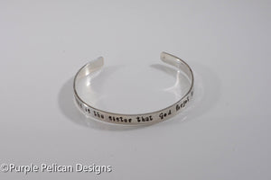 Best Friend Bracelet - A dear friend is the sister... - Purple Pelican Designs