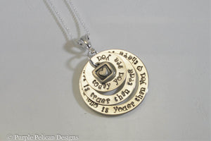 Dr. Seuss Necklace - Today You Are You... - Purple Pelican Designs