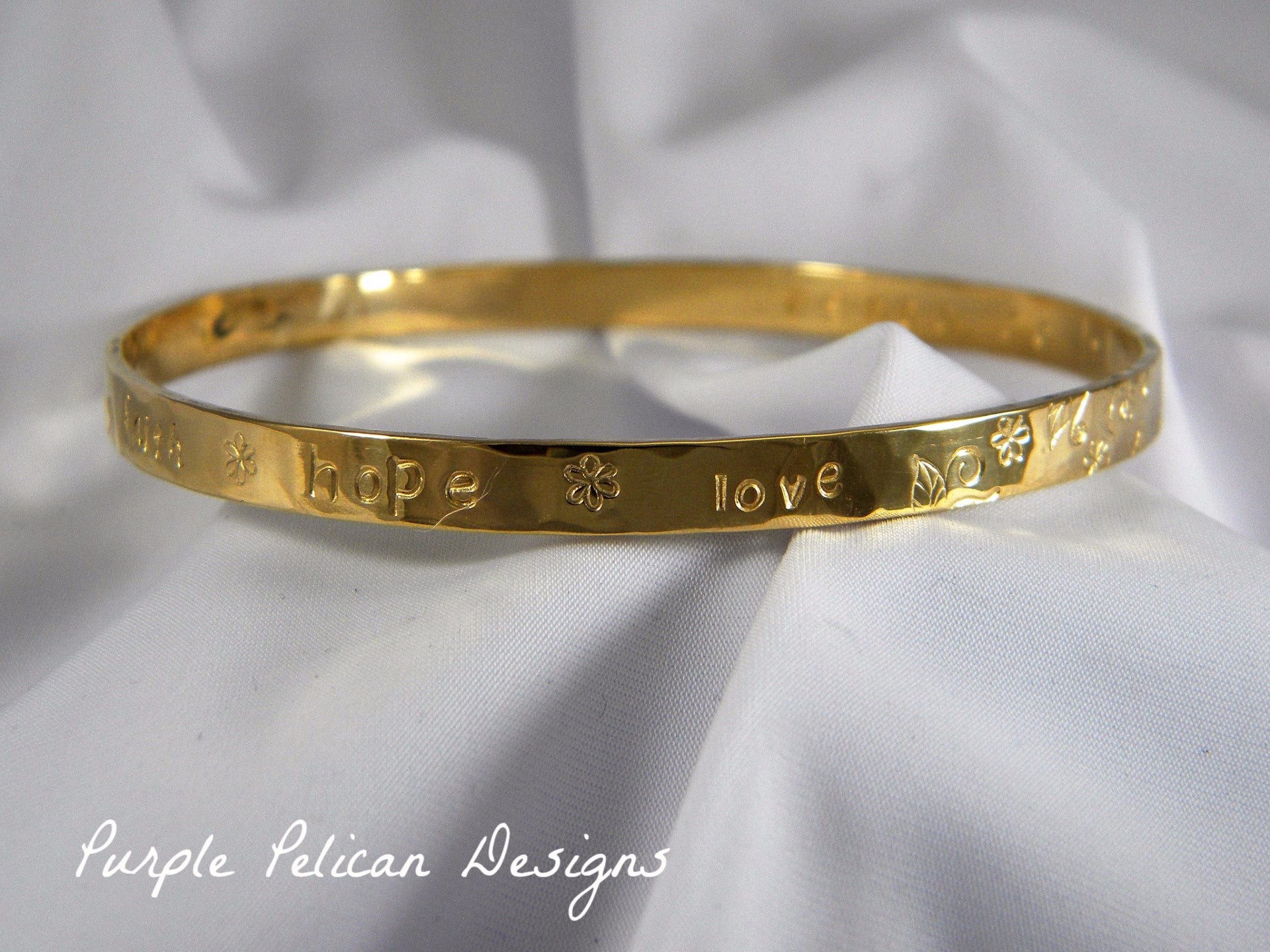 James Avery Retired 14k Faith Hope Love Solid Link Bracelet  eBay