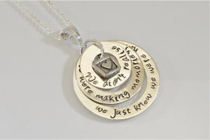 We Didn't Realise We Were Making Memories...Pooh Quote Necklace - Purple Pelican Designs